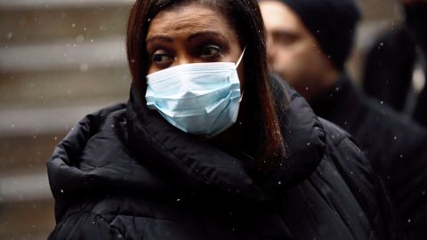 Letitia James, fiscal general de NY, invierno 2022.