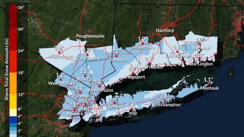 Pronóstico para el domingo del Super Bowl en NY.