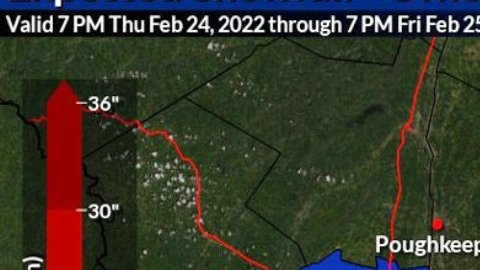 Pronóstico hasta la noche de mañana viernes.
