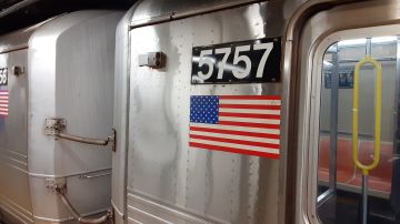 Vagón del Metro de Nueva York.