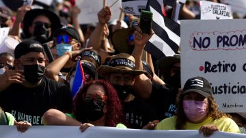 Protesta Puerto Rico maestros