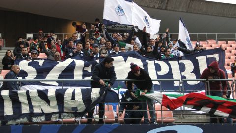 Aficionados de Rayados de Monterrey.