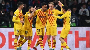Barcelona sigue vivo en la Europa League tras eliminar al Napoli