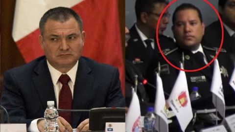 Genaro García Luna e Iván Reyes-Arzate, alias "La Reina".