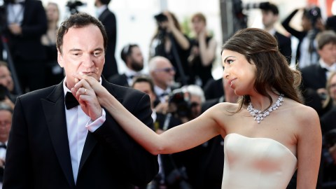 Quentin Tarantino y Daniella Pick.