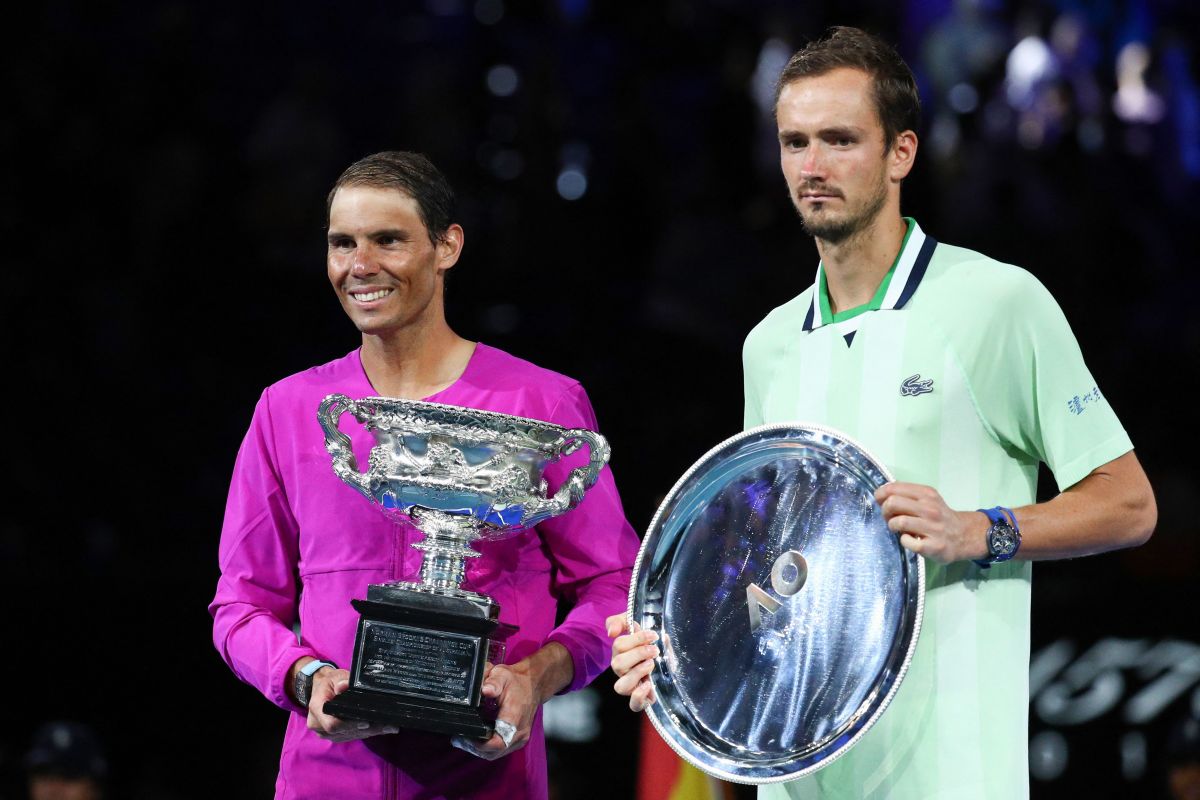 Rafael Nadal y Daniil Medvedev estrenaron nuevas posiciones en la actualización del Ranking ATP.