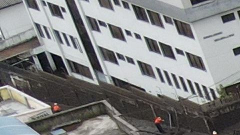 Aluvion deslave en Quito Ecuador