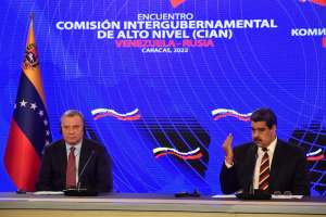 Nicolás Maduro acusa al "imperio norteamericano" y a la OTAN de querer acabar militarmente con Rusia