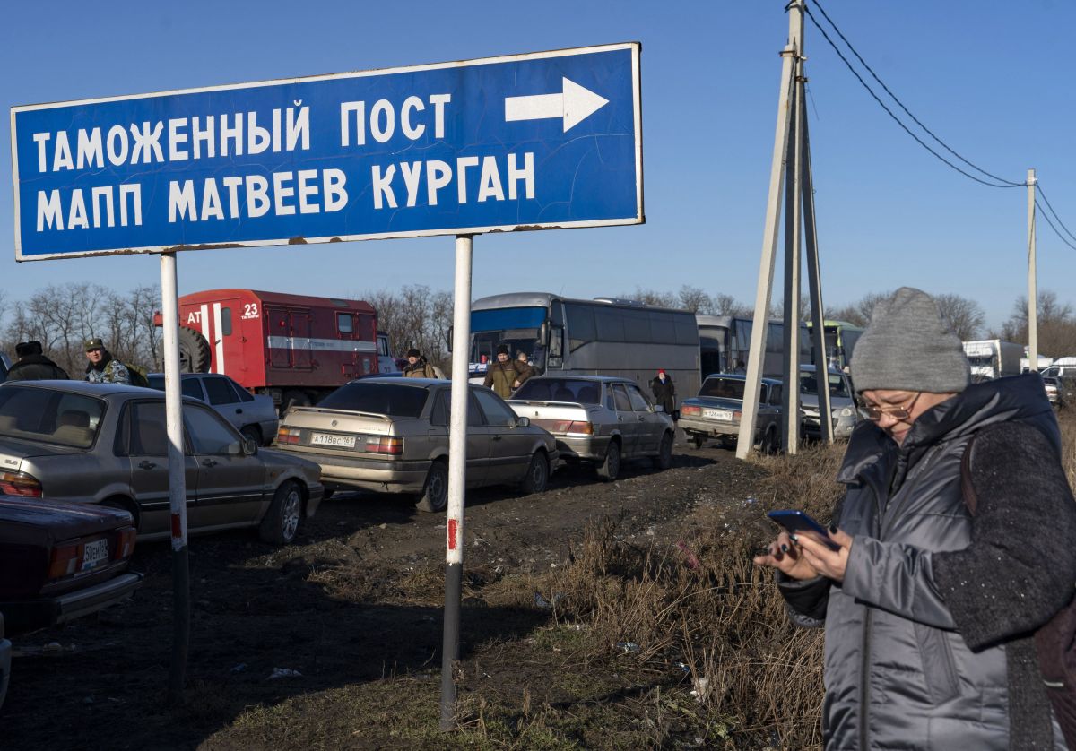 Se comienzan a ver los primeros desplazados ante el conflicto entre Rusia y Ucrania. 