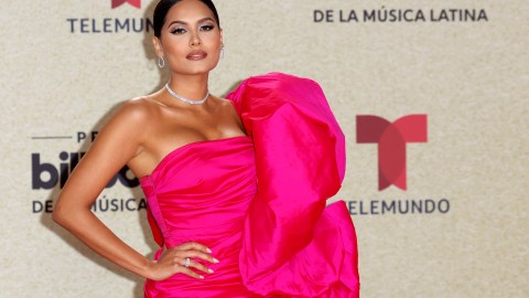 Así lució Andrea Meza en su primer día como conductora en Telemundo