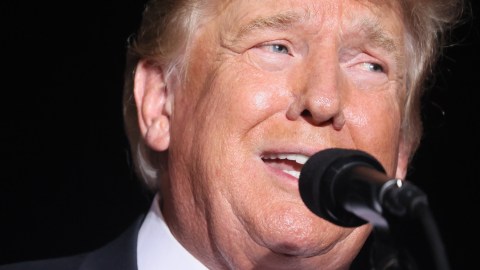 El expresidente Donald Trump.