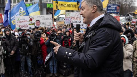 expresidente de Ucrania Petro Poroshenko