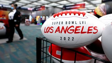 Todo listo para la edición LVI del Super Bowl 2022.