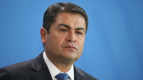 El expresidente de Honduras, Juan Orlando Hernández.