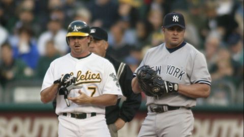 Jeremy y Jason Giambi