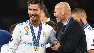 Cristiano Ronaldo y Zinedine Zidane