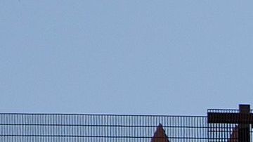 El primer encuentro de la Patrulla Fronteriza con los contrabandistas se dio cerca de Linn, Texas.