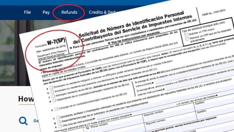 Los inmigrantes indocumentados pueden usar el Formulario W-7 para obtener un ITIN.