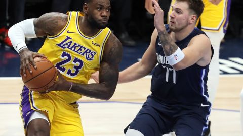 LeBron James elogió a Luka Doncic