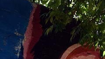 Existen varios murales con el rostro de Messi en la ciudad que lo vio nacer.