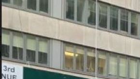 La manifestación en NYC se realizó en frente de las oficinas de la Gobernadora en Manhattan.