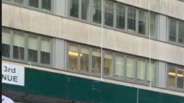 La manifestación en NYC se realizó en frente de las oficinas de la Gobernadora en Manhattan.
