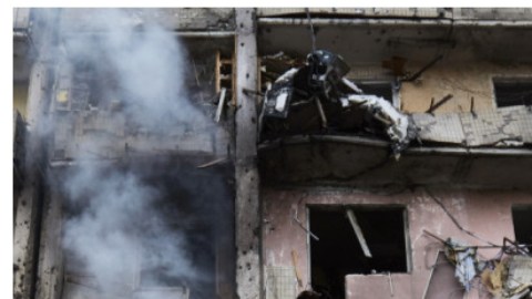 Olga Malchevska Ucrania Rusia bombardeo