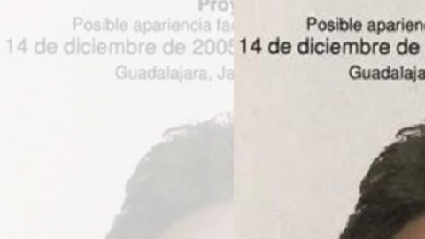 La proyección facial del bebé ayudó a localizar a Salvador, quien ahora tiene 16 años.