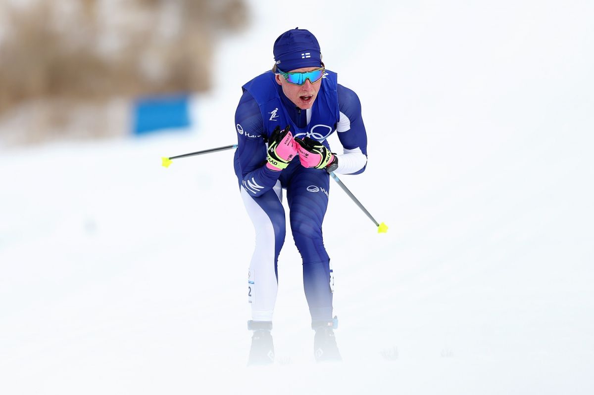 Remi Lindholm sintió que su pene se congeló al final de la carrera de esquí de 50 kilómetros.