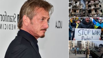 Sean Penn viaja a Ucrania para filmar documental del ataque de Rusia