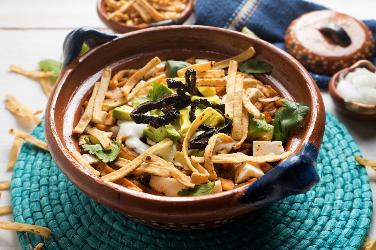 Sopa azteca