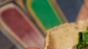 Taco en tortilla de maíz