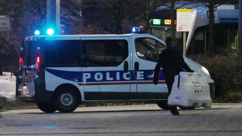 Policía de Francia.