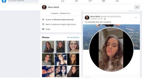 Página de Facebook de Alison Molaf.