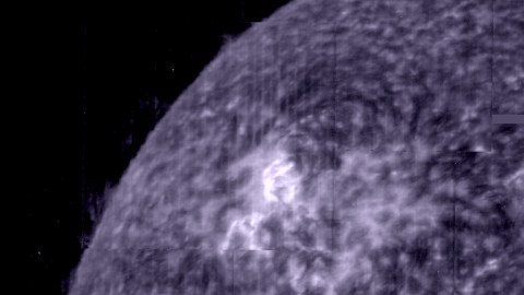 Imágenes tomadas por el instrumento SPICE de Solar Orbiter.