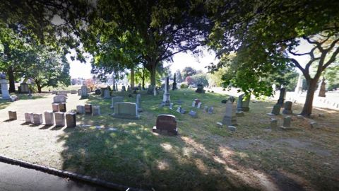 The Evergreens Cemetery, Brooklyn, NYC.