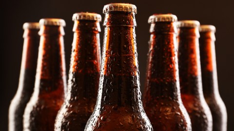 Botellas de cerveza