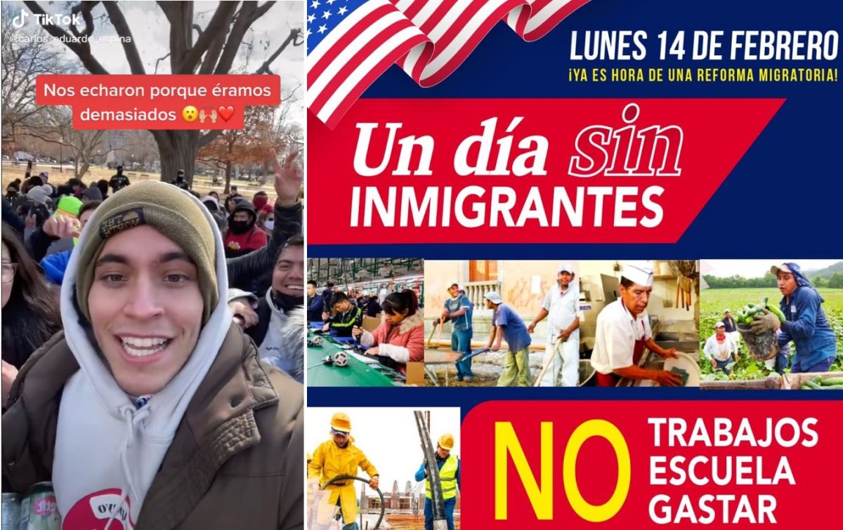 Carlos Eduardo Espina, impulsor de "un día sin inmigrantes".