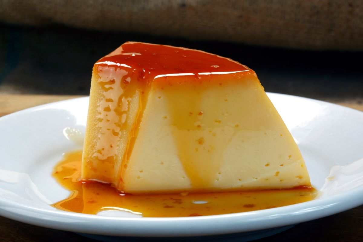 Flan de rompope