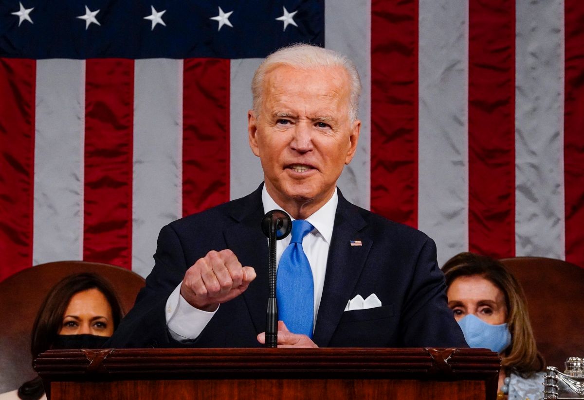 El presidente Biden dará su primer mensaje del Estado de la Unión ante el Congreso.