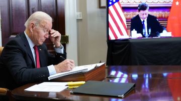 En noviembre del 2021, los presidentes Biden y Jinping tuvieron una videoconferencia.