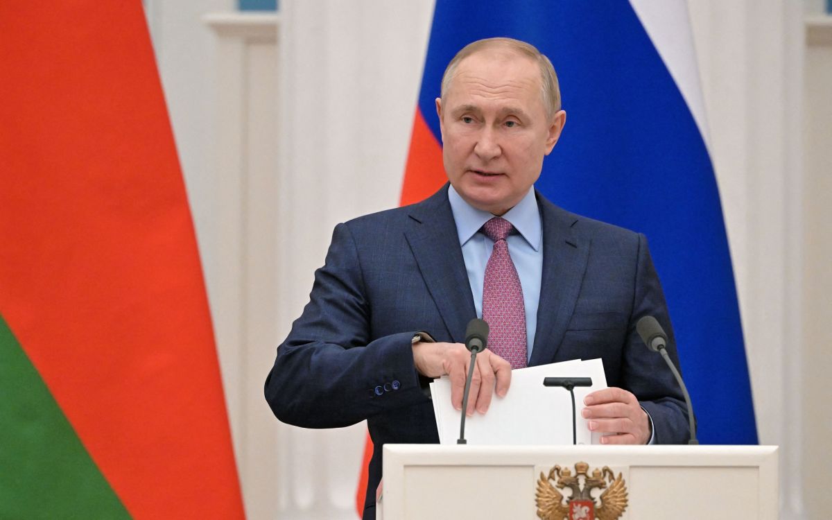 El presidente ruso, Vladimir Putin.