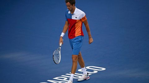 Daniil Medvedev es la máxima figura rusa en el tenis mundial.