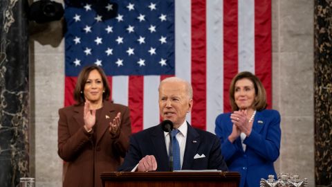 President Biden Delivers His First State Of The Union Address To Joint Session Of Congress