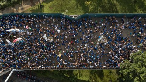 La riña entre hinchas de Atlético Mineiro y Cruzeiro se habría organizado por redes sociales, según reveló la Policía Militarizada de Brasil.