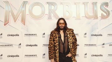 Jared Leto presentó “Morbius” en la Ciudad de México: “Los quiero un chingo”.