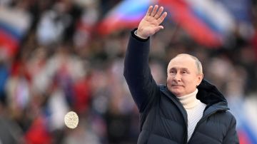 El presidente Putin es más popular que nunca en su país.