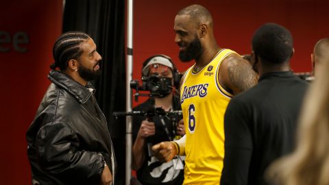 Lebron James y Drake