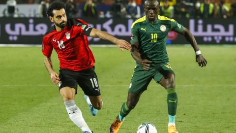 Mohamed Salah y Sadio Mané