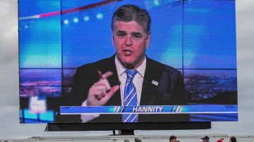 Sean Hannity es uno de los presentadores más populares de Fox News.